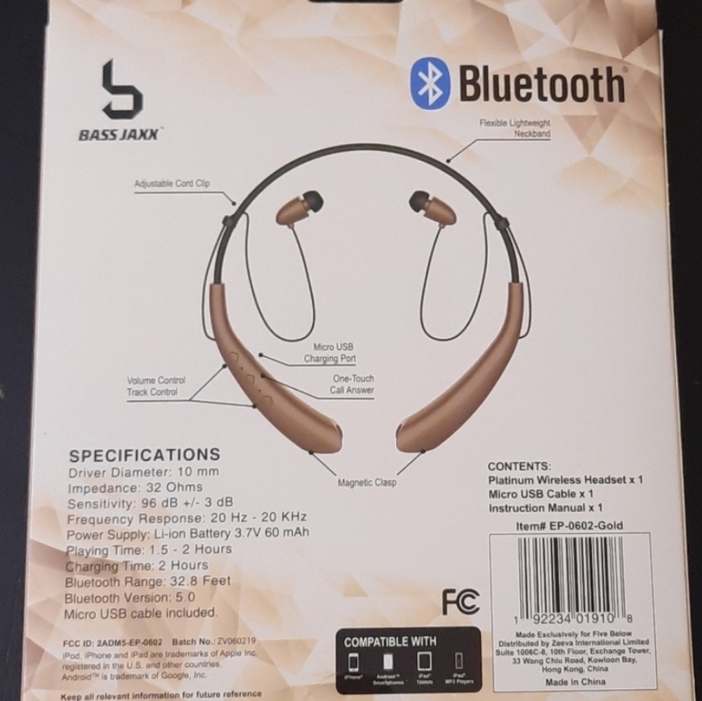 Bluetooth wireless headset - Picture 2 of 2